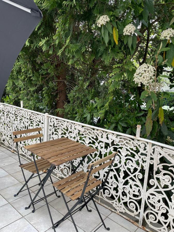 Cozy-Livings Altbau Mit Terrasse Und Kueche Am Stadtpark Bad Nauheim Esterno foto